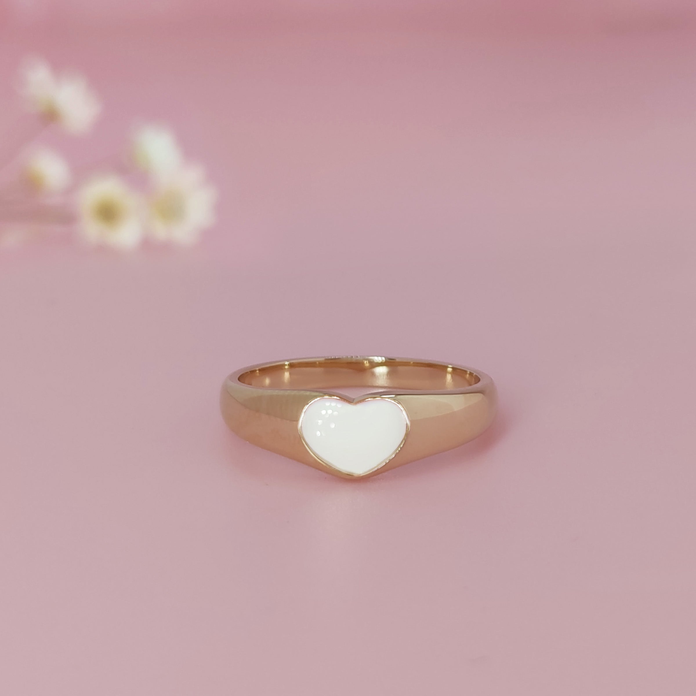 Eternal Heart Breast Milk Keepsake Ring - Personalized Memorial Jewelry for Moms - Perfect for Cherishing Precious Memories of Motherhood and Baby's First Years