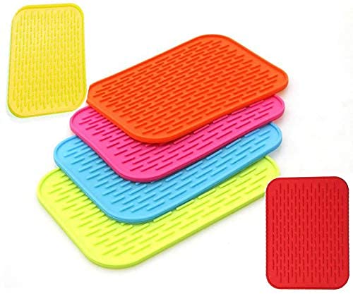 Heat Resistant Silicone Mat for Curling Irons & Hair Straighteners - 8.5