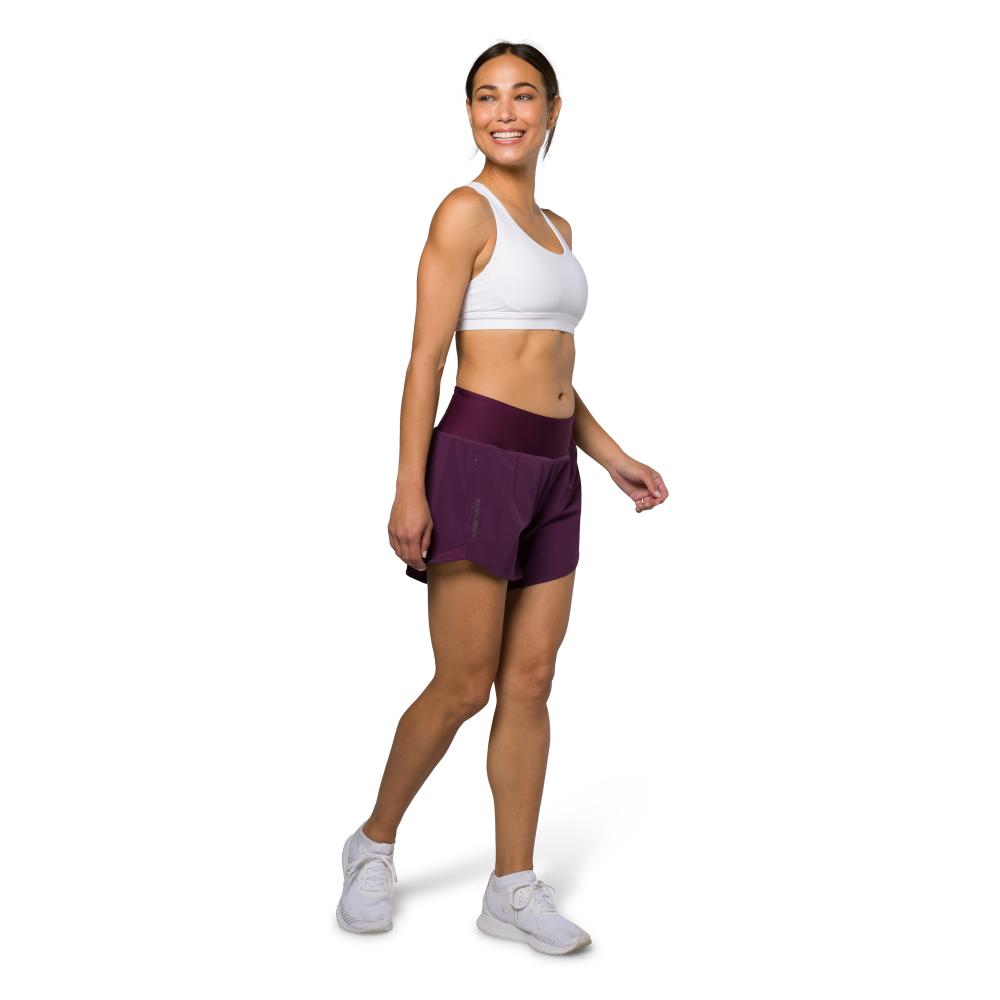 Women's Sugar Active 4 Running Shorts - High Waist Yoga Workout Shorts for Women - Breathable Quick Dry Athletic Shorts for Gym, Jogging & Fitness Training