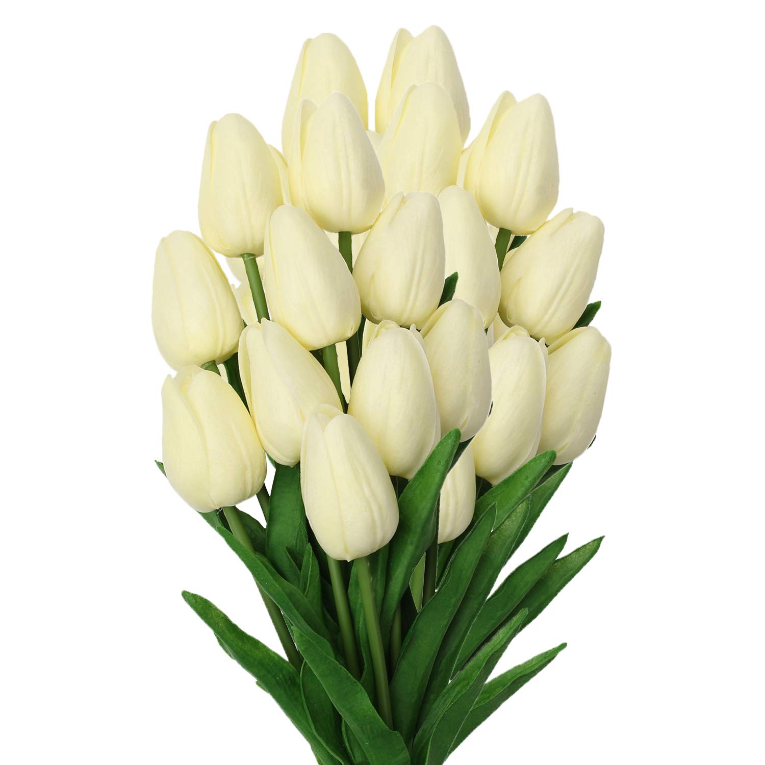 10 Pcs Real Touch Artificial Tulips - 13.5