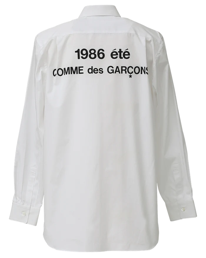 PREORDER CDG 1986 COMME des GARCONS ARCHIVE SHIRT - Vintage Designer Casual Shirt for Streetwear & Fashion Collectors
