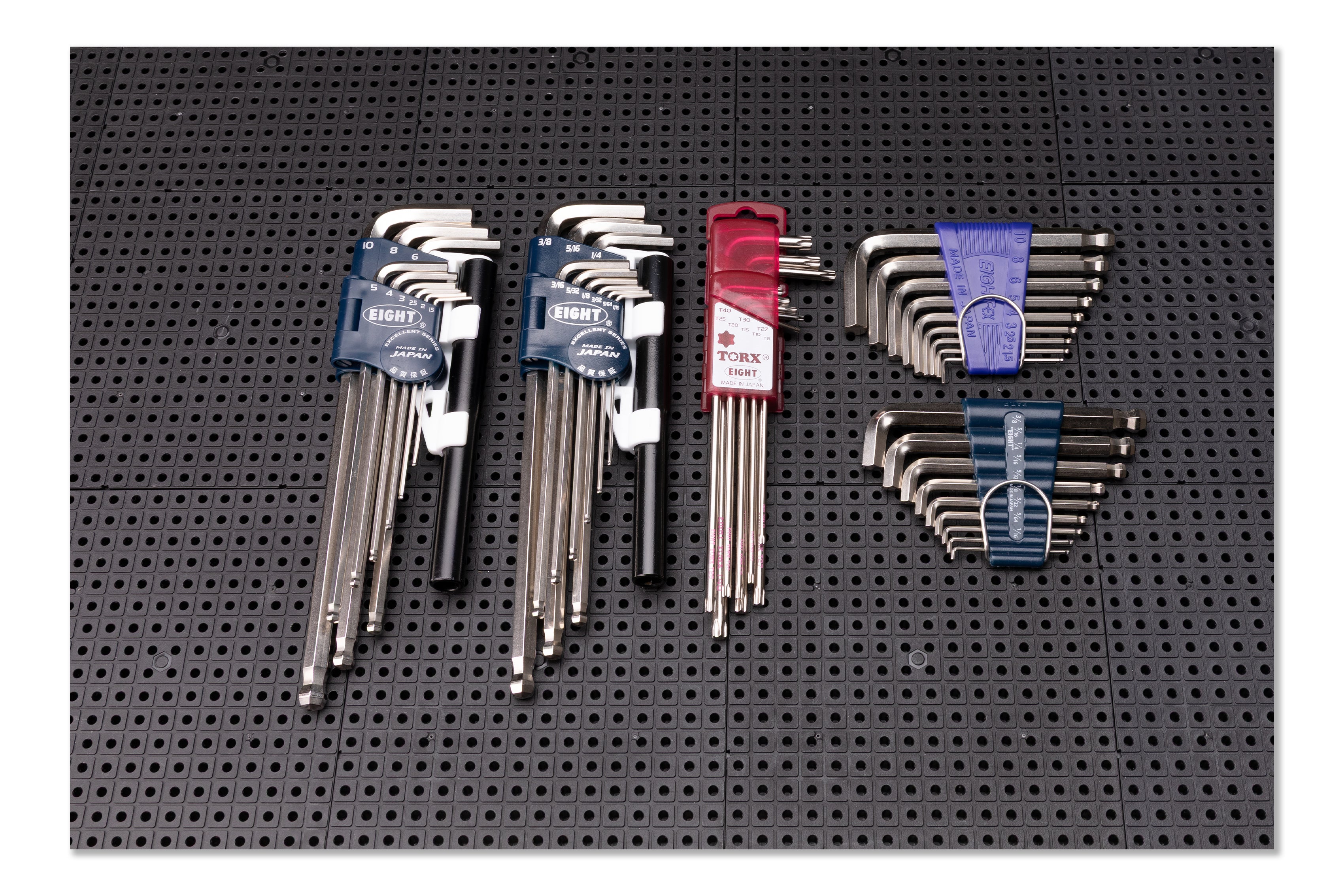 Obsessed Garage Allen Key Set - Premium Hex Key Wrench Tool Kit for Bike, Motorcycle & Furniture Assembly - Perfect for DIY Repairs & Home Improvement Projects