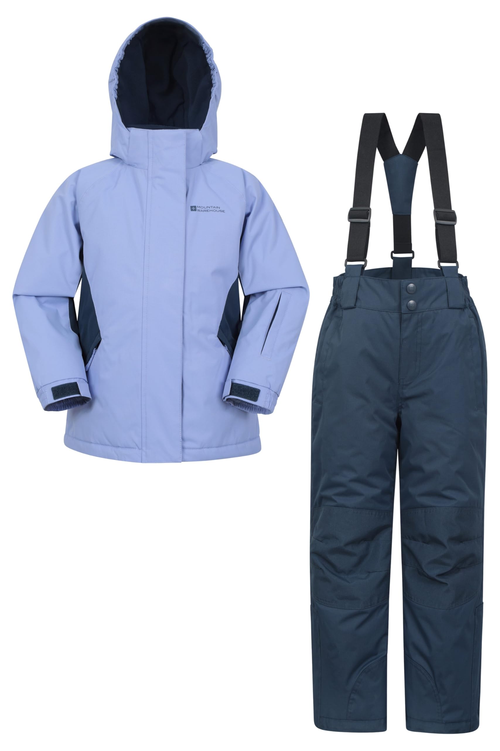 Mountain Warehouse Kids Ski Jacket & Pants Set - Waterproof Winter Snowsuit for Boys & Girls - Perfect for Skiing, Snowboarding & Outdoor Winter Activities