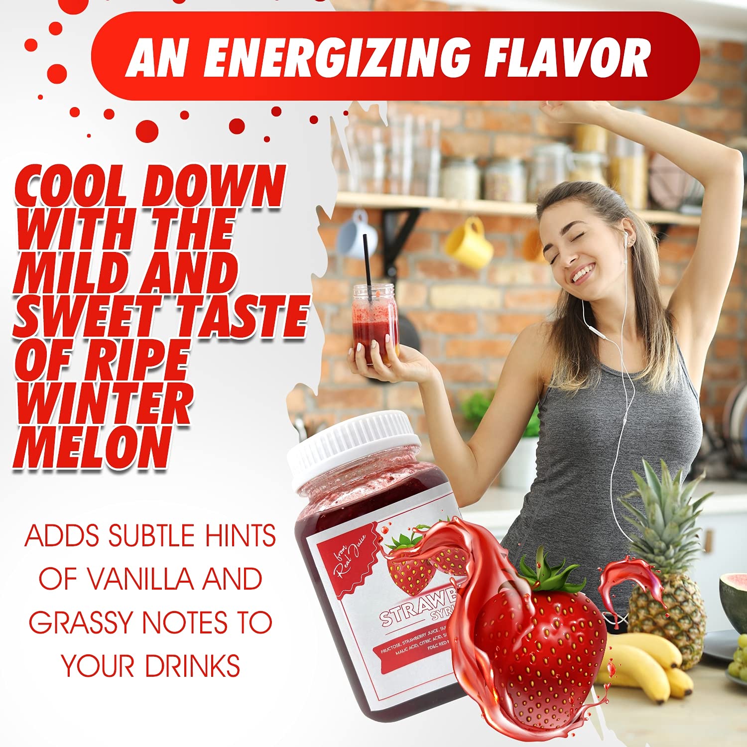 Fusion Select Mango Syrup - Natural Flavor Enhancer for Bubble Tea, Yogurt, Cocktails & Desserts | Made with Real Fruit Juice | 14oz Bottle | Perfect for Smoothies, Shaved Ice, Slushies & Soda Drinks