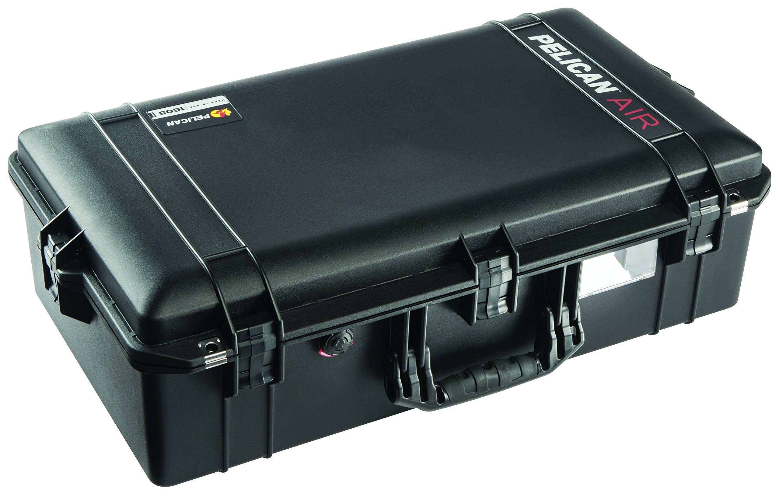 Pelican Air 1605 Protective Hard Case with Foam Insert - Waterproof, Dustproof & Crushproof Travel Case for Camera, Drone & Electronics - Perfect for Air Travel & Outdoor Adventures (Black)