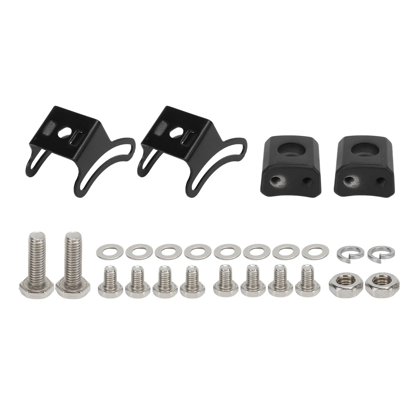 KIMISS Universal Light Bar Mounting Bracket Kit for Off-Road Trucks & SUVs - Heavy Duty Aluminum Alloy Slide Mount Base for LED Light Bars - Perfect for Off-Roading, Camping & Night Driving Adventures
