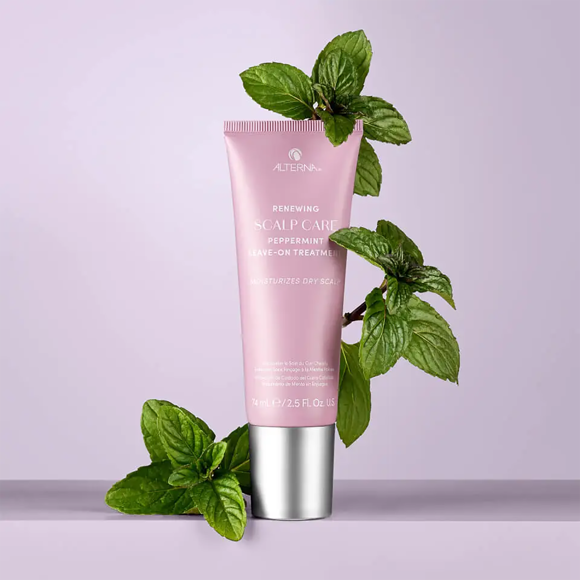 Alterna Scalp Care Peppermint Leave-In Treatment for Dry Scalp & Hair Growth - Soothes Itching & Promotes Healthy Hair - Perfect for Daily Scalp Care Routine & Styling