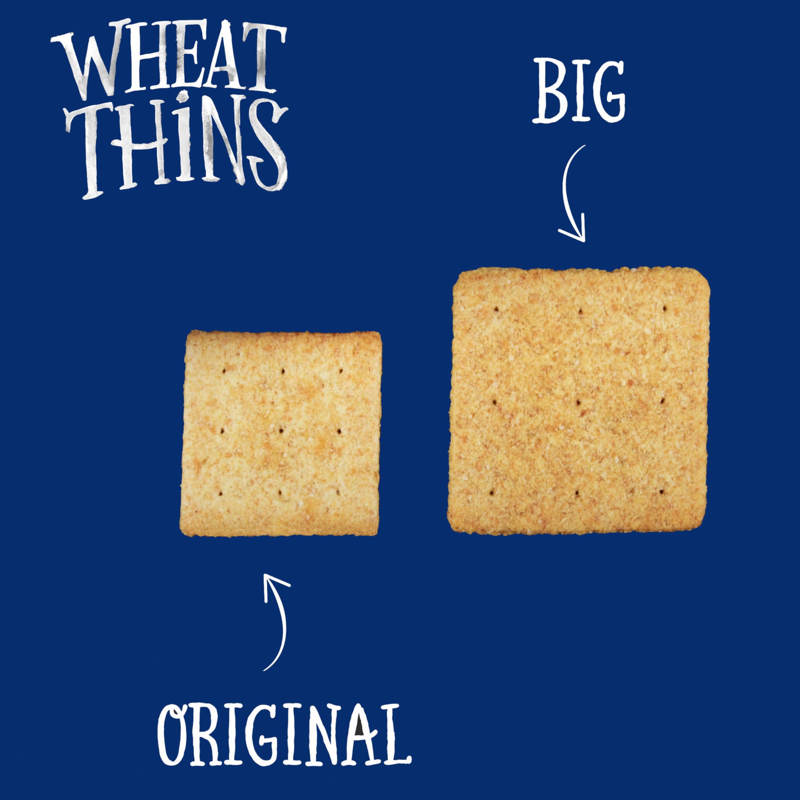 Wheat Thins BIG Snacks - Whole Grain Wheat Crackers (6-8 oz Boxes) | Bulk Healthy Snacks for Parties, School Lunches & On-The-Go