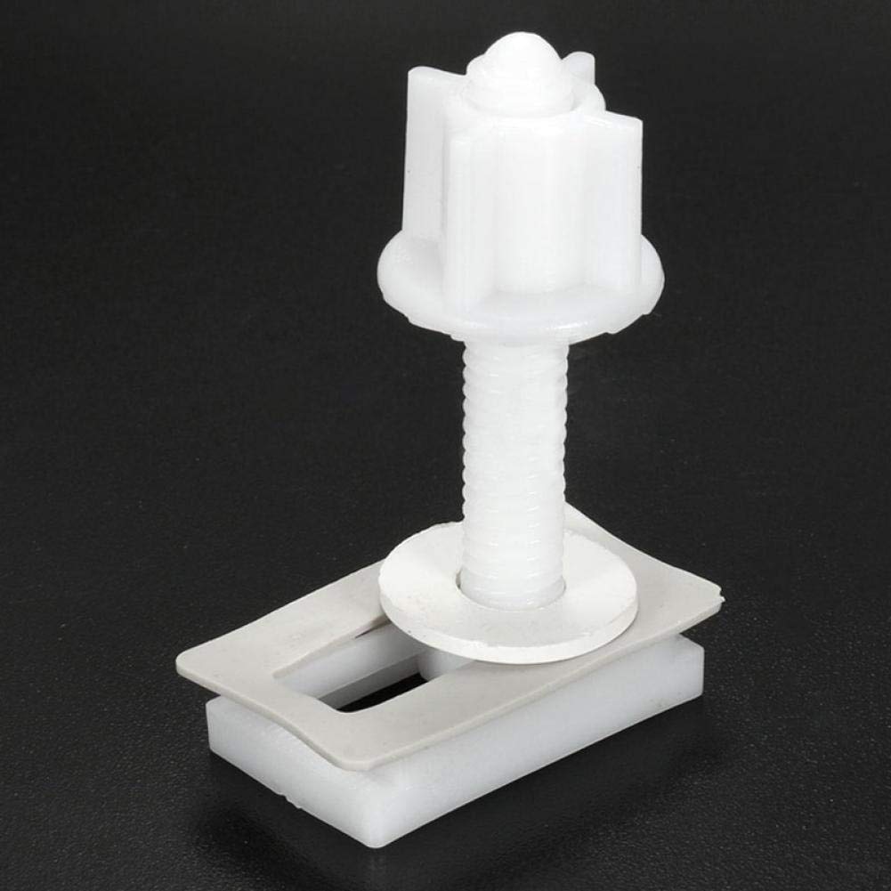 Toilet Seat Hinge Bolts and Screws Repair Kit - Durable Bathroom Replacement Accessories for Secure Toilet Seat Fixing (Perfect for Home, Hotel, and Office Restroom Maintenance)