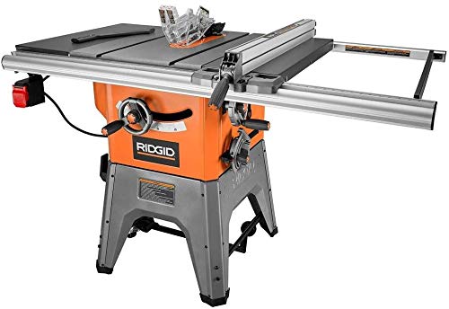 13 Amp 10-Inch Professional Cast Iron Table Saw - Heavy Duty Woodworking Tool for DIY Projects & Carpentry Work