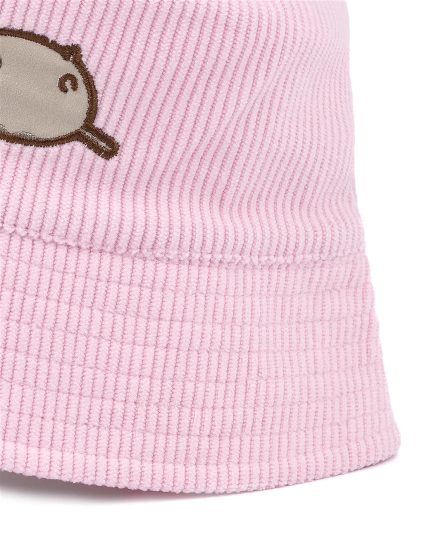 Pusheen Women's Bucket Hat - Pink Cotton Sun Hat for Adults | Embroidered Cat Beach Cap | Cartoon Summer Headwear | Perfect for Beach Vacations, Outdoor Activities & Casual Daywear | Cute Gift for Women