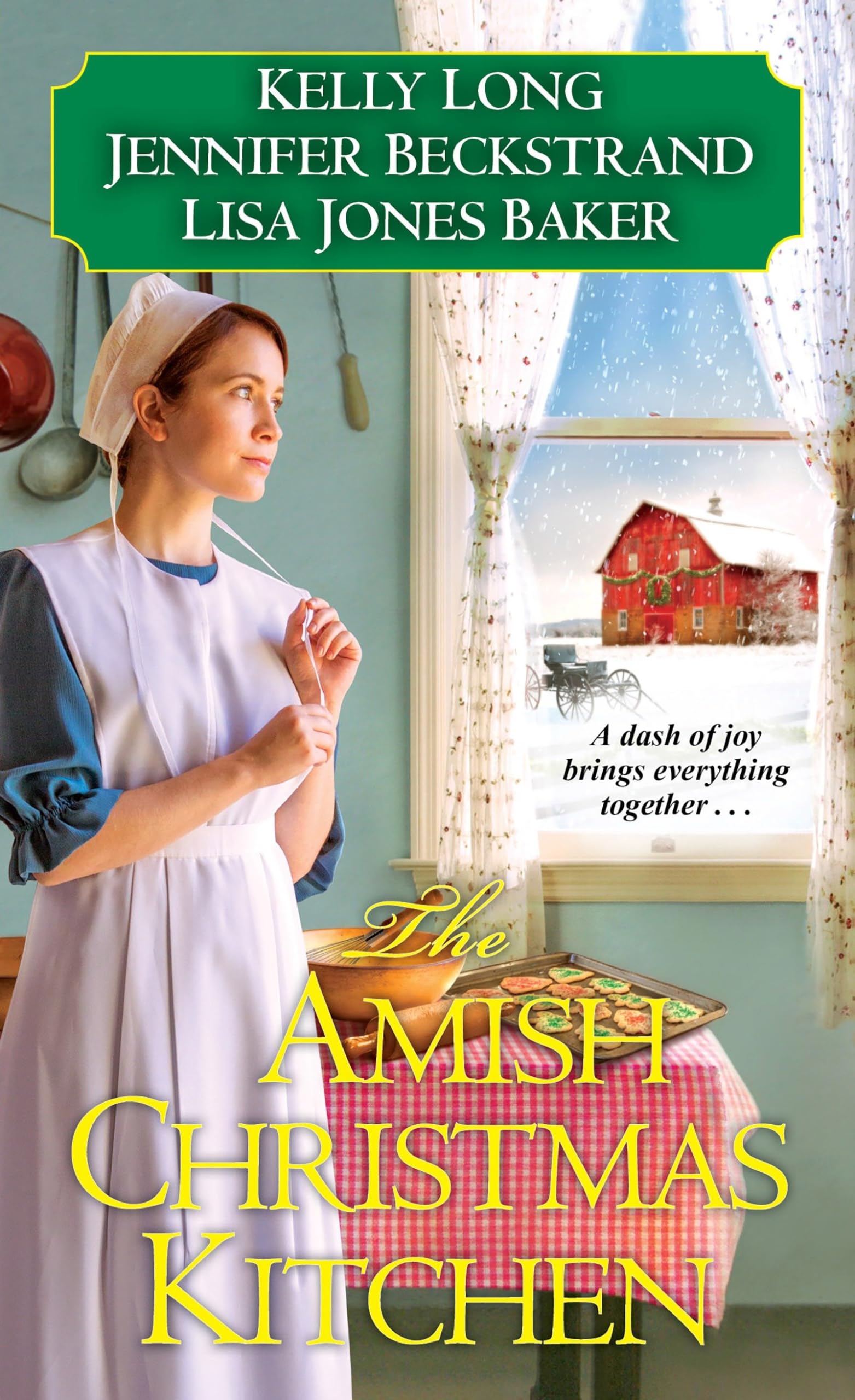 Amish Christmas Kitchen Decor - Handmade Holiday Home Decorations for Festive Dining & Cozy Gatherings