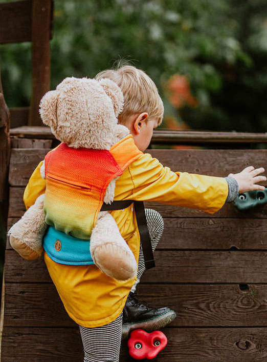 LennyLamb Baby Doll Carrier - Soft & Adjustable Sling for Toddlers & Kids - Perfect for Pretend Play, Role Play, and Comforting Your Child