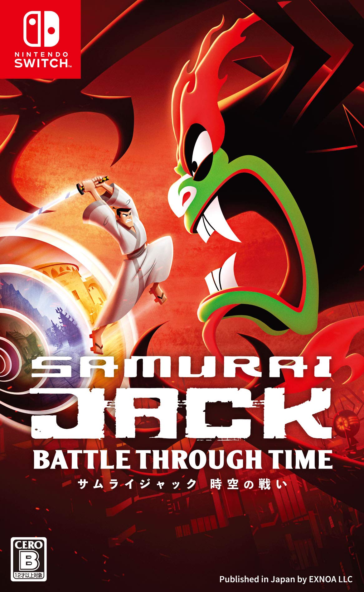 Samurai Jack: Battle Through Time - Nintendo Switch Game | Action-Adventure for All Ages | Perfect for Home & Travel Gaming