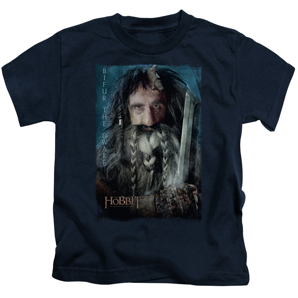 The Hobbit Bifur Unisex Youth T-Shirt for Kids - Fantasy Movie Merchandise for Lord of the Rings Fans - Perfect for Cosplay, Birthday Gifts & Fandom Fashion