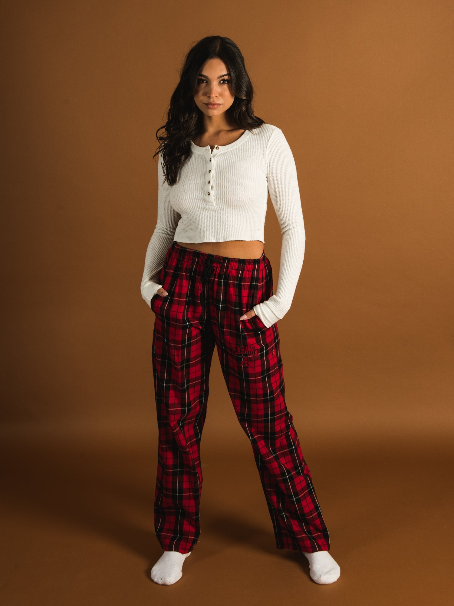 Alabama Flannel Pajama Pants for Women & Men - Soft Plaid Sleepwear Lounge Pants - Cozy Winter Pajama Bottoms for Sleeping, Lounging & Home Comfort