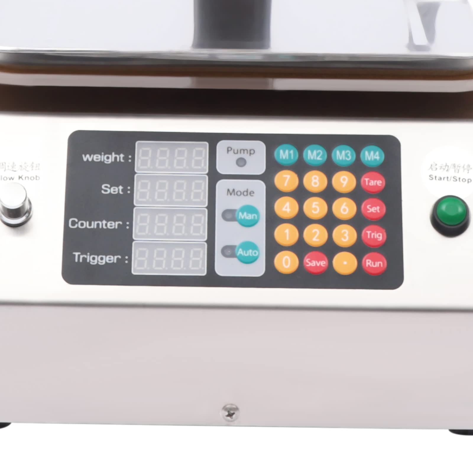 Semi-Automatic Digital Control Liquid Filling Machine - Single Head Nozzle Stainless Steel Bottle Filler for Drinks, Vinegar & Perfume (17L Capacity) | Ideal for Small Business, Homebrew & DIY Cosmetic Production