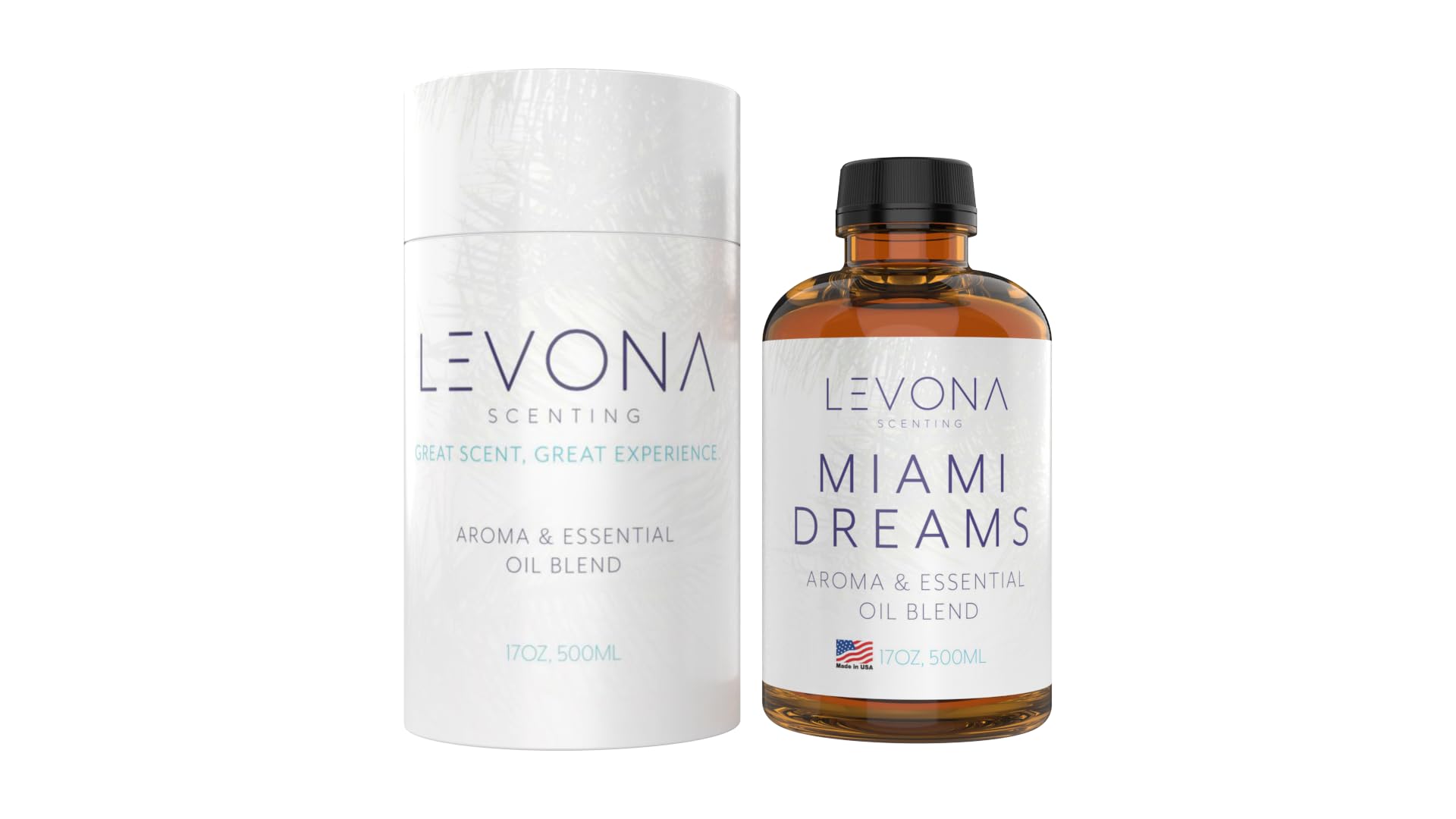 Premium Levona Essential Oils for Diffusers - 500ml Luxury Aromatherapy Oil with Bergamot & Pine Notes | Hotel & Home Scented Oil for Relaxation, Spa, Yoga & Meditation