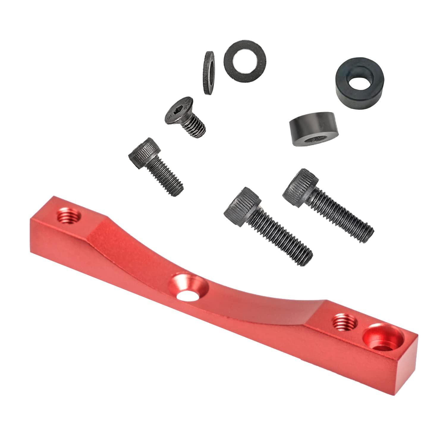 YBang Kit 135mm Brake Disc with Hydraulic Brake for Xiaomi Pro/Pro2 Electric Scooter - Replacement Brake Pads & Hydraulic Clamp - Scooter Upgrade Accessories for Enhanced Safety and Performance (Perfect for Urban Commuting & Off-Road Riding)