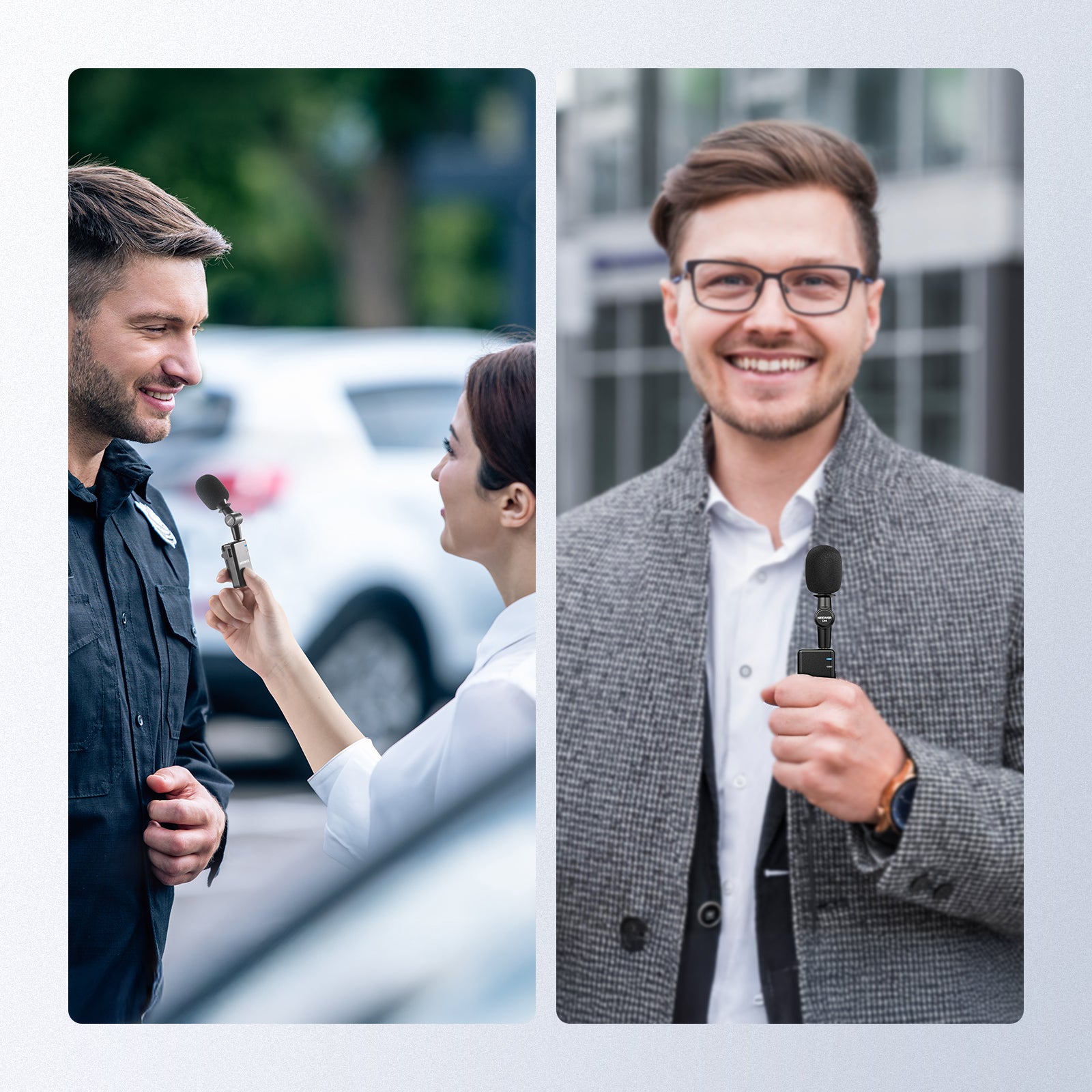 NEEWER CM4 Omnidirectional Mini Microphone with 3.5mm TRS for Podcasting, Streaming, Vlogging & Recording - Compact Condenser Mic for YouTube, Gaming, Interviews & Content Creation