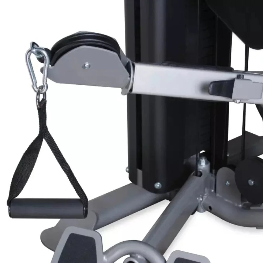 GXE Gym Equipment Set with Acrylic Covers & 200LB Weight Stack - Perfect for Home Workouts, Strength Training, and Commercial Gyms