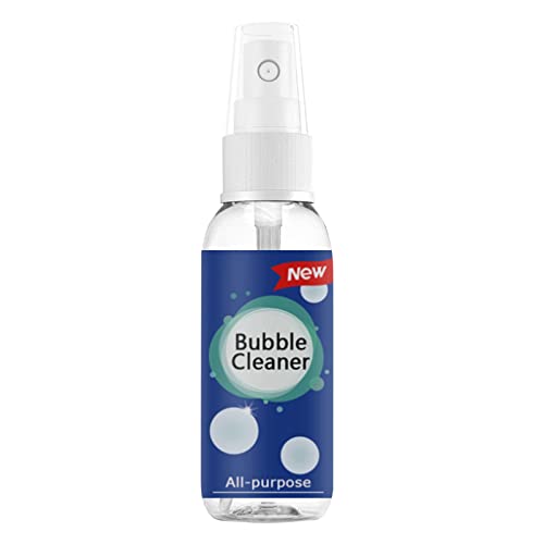 30ML Heavy Duty Kitchen Foam Cleaner for Range Hood & Stainless Steel - Multi-Purpose Degreaser for Oil Stains, Bleach-Free Floor Cleaner (Multicolor, One Size) - Perfect for Deep Cleaning Appliances, Countertops & Tiles