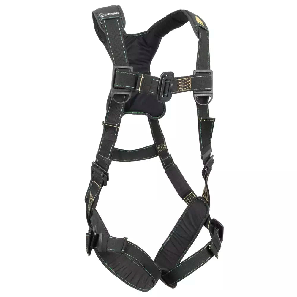 Arc Flash Full Body Harness DE 1D with DE MB Chest & Leg Protection - Safety Gear for Electrical Workers & Industrial Use