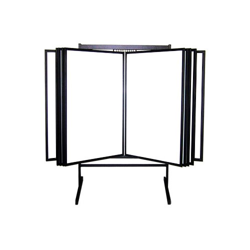 Euro Style Aluminum Floor Swinging Panel Displays - 5 Sizes (10/15/25 Flip Panels) - Perfect for Trade Shows, Retail Stores & Exhibitions