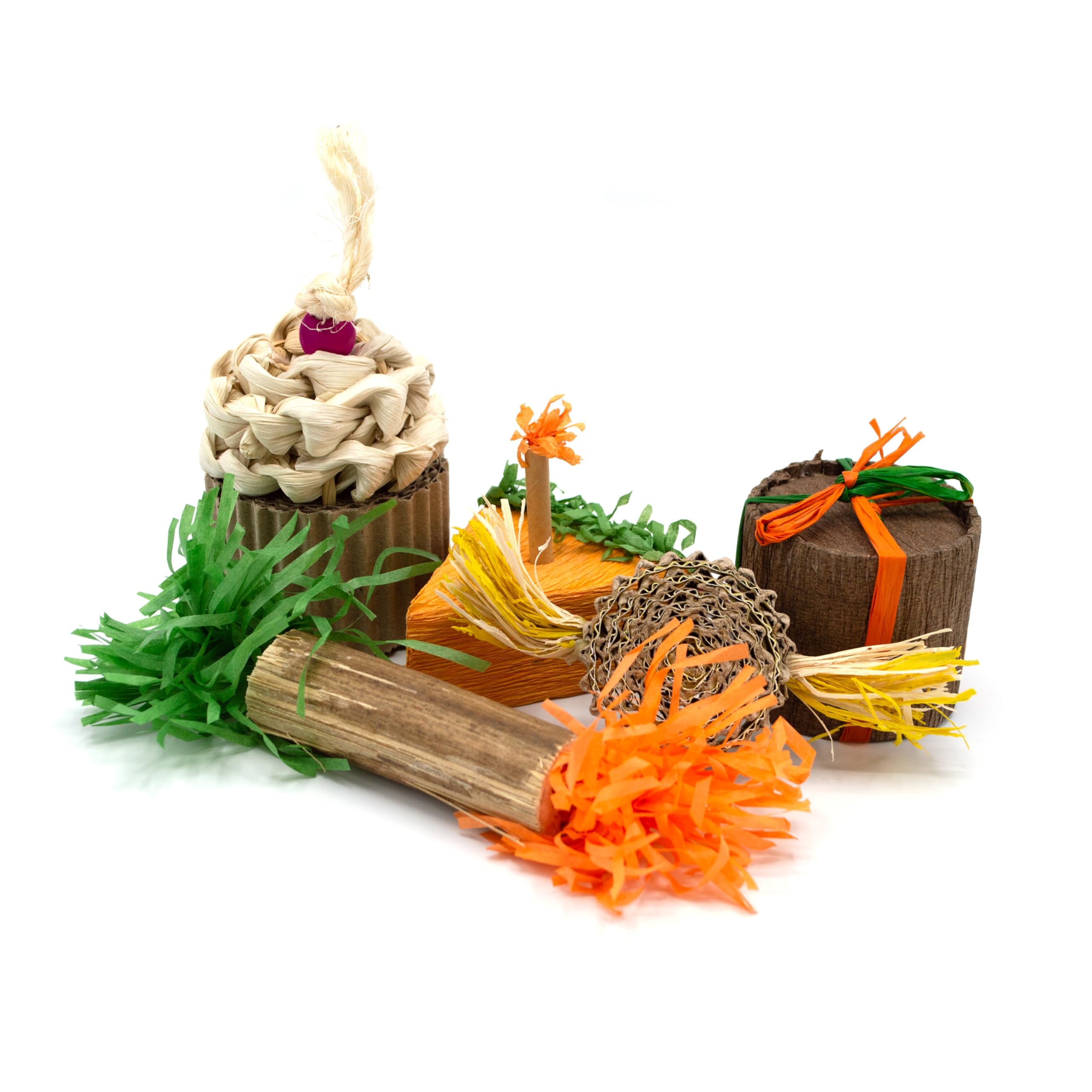 Oxbow Enriched Life Birthday Party Pack - Fun Rabbit Toys & Guinea Pig Toys for Small Pets - Bunny, Hamster, Chinchilla & Rat Cage Accessories - Perfect for Playtime, Enrichment & Special Occasions