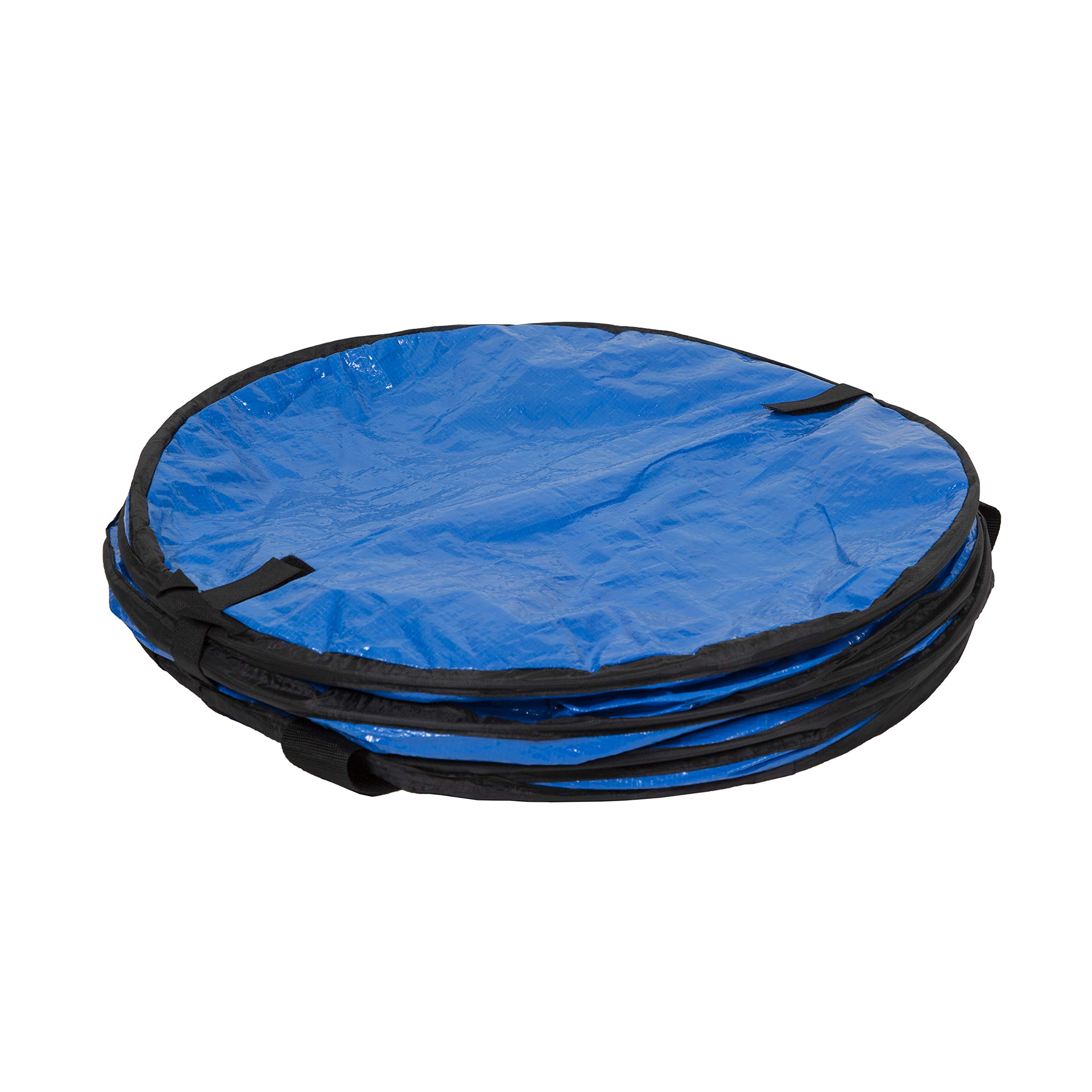 Stansport Collapsible Campsite Carry-All & Trash Can - Portable Outdoor Storage Bag for Camping, Picnics, Beach & Hiking - Durable Waterproof Collapsible Bin with Handles