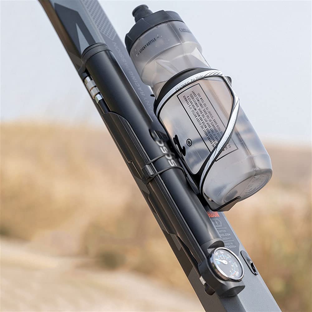 High Pressure Bike Pump with Digital Gauge - 120 PSI Electric Display Bicycle Pump for Mountain Bikes, Road Bikes & Hybrid Bikes | Perfect for Home Garage, Cycling Trips & Emergency Tire Inflation