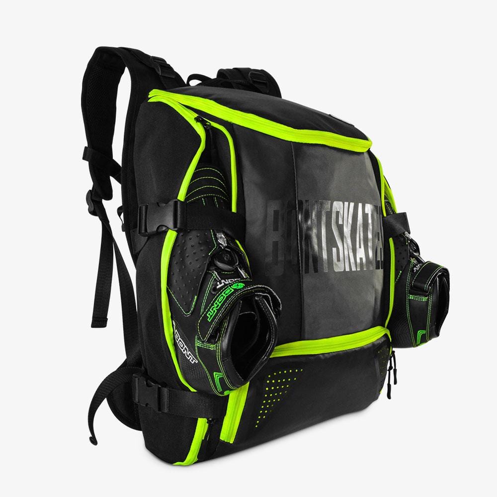 Bont Skate Backpack - Durable Roller Skating Backpack for Men & Women - Perfect for Skateboarding, Roller Derby & Outdoor Sports Gear Storage