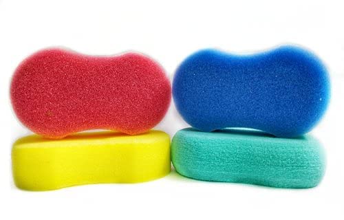 Exfoliating Shower Back Scrubber with Handle - Soft Loofah Bath Sponge Set for Deep Cleaning - 2PCS Body Brush & Exfoliating Mat with Hook - Perfect for Men & Women Bathing, Spa & Skin Care Routine