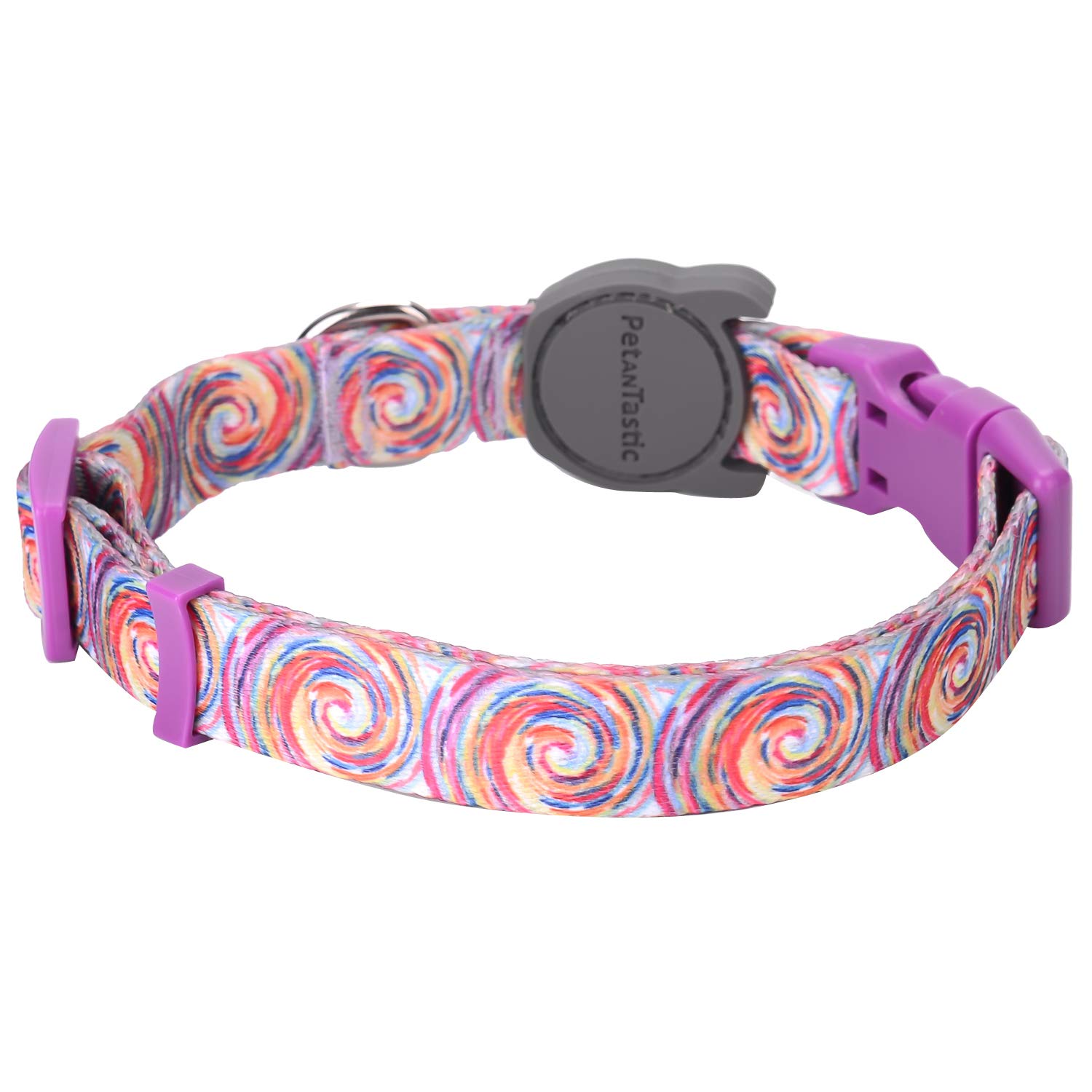 Premium Adjustable Dog Collar for Medium Dogs - Durable Heavy Duty & Soft Comfort with Sparkling Galaxy Design - Perfect for Indoor & Outdoor Use - Ideal for Puppies, Adults, Boys & Girls - Great for Walks, Training & Everyday Wear
