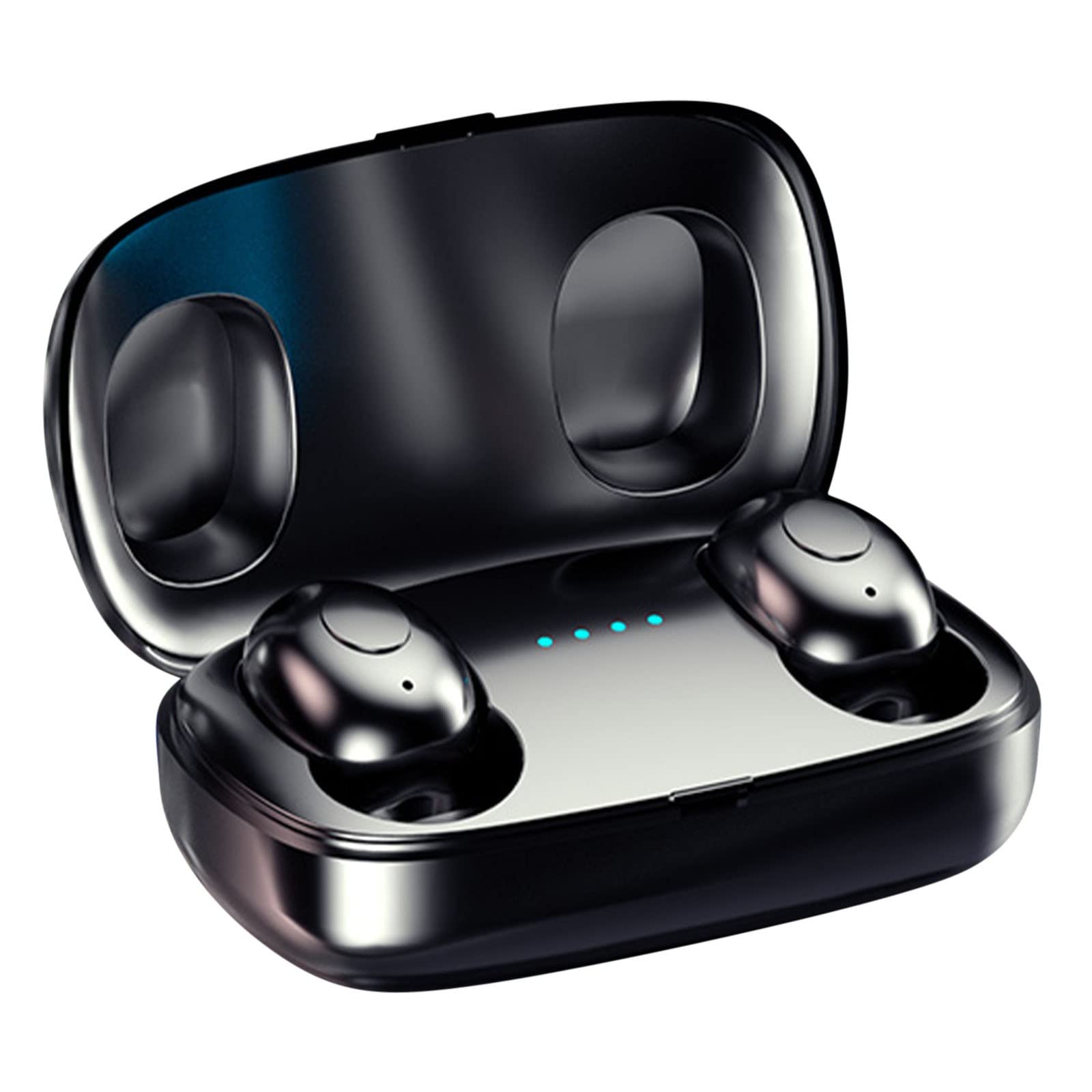 Wireless Bluetooth Earbuds for Sports, Noise Cancelling In-Ear Headphones with Charging Case HB6 - Perfect for Running, Gym & Travel