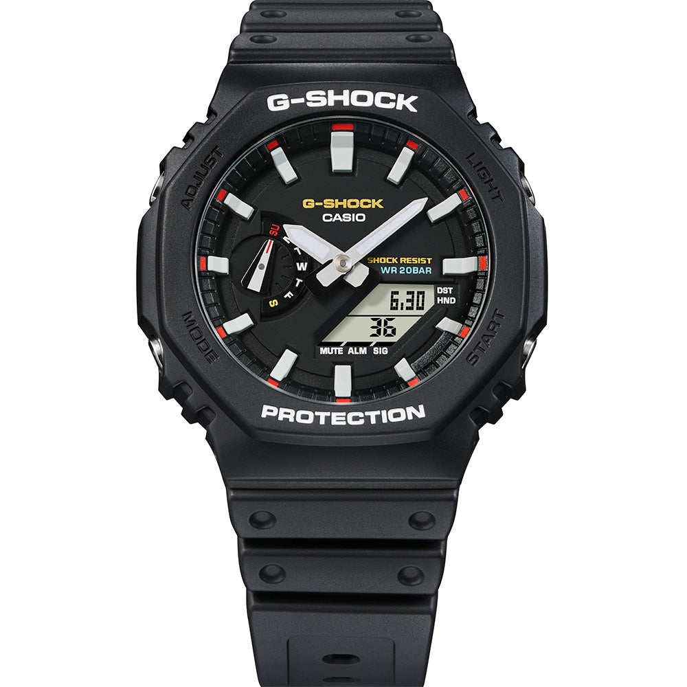 Casio G-Shock GA2100RL-1A Digital Analog Watch - Rugged, Water-Resistant for Outdoor & Sports Activities