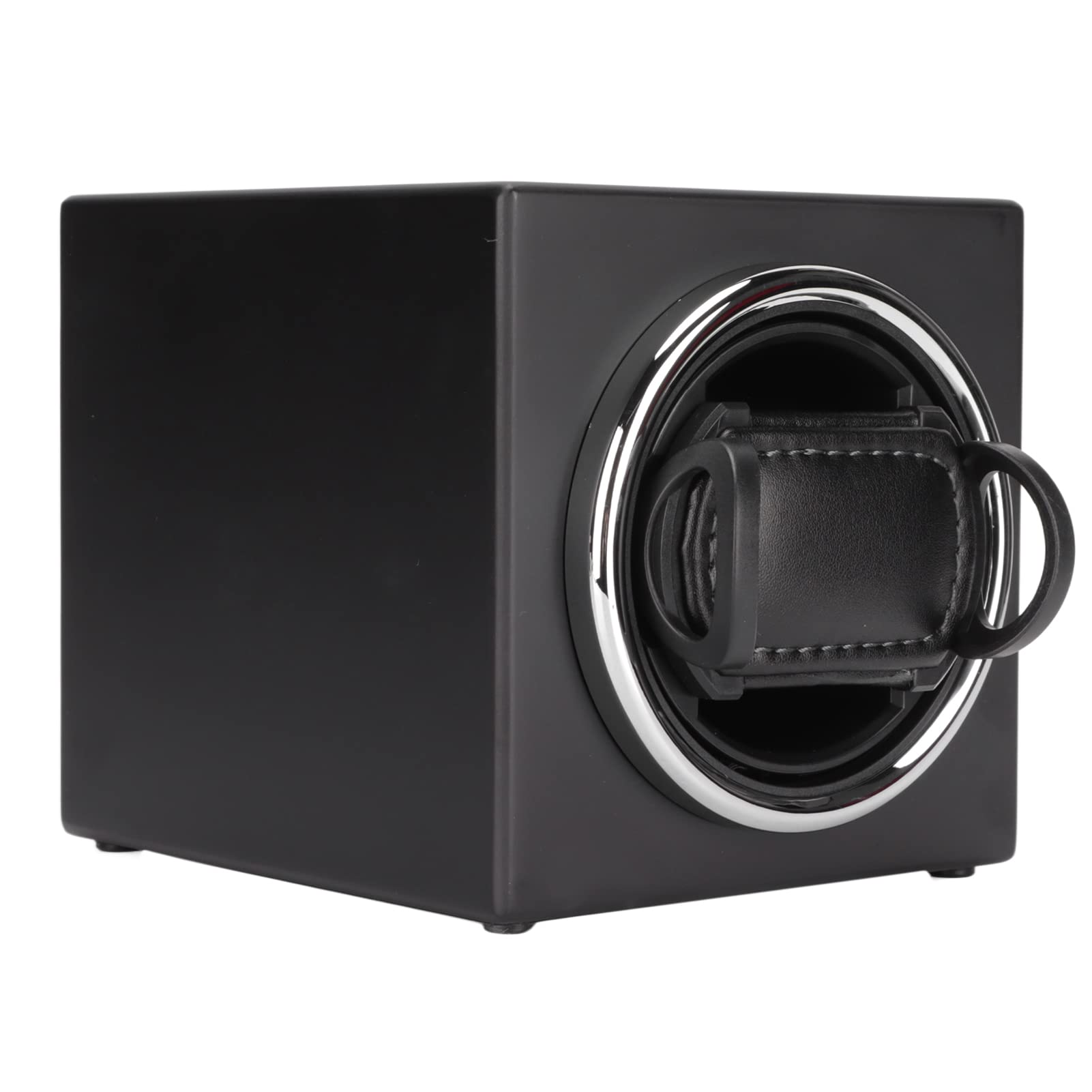 Premium Single Watch Winder - Silent Automatic Watch Storage Box with LED Display | Perfect for Men's Luxury Watches, Office & Home Use | Gift for Watch Collectors & Enthusiasts