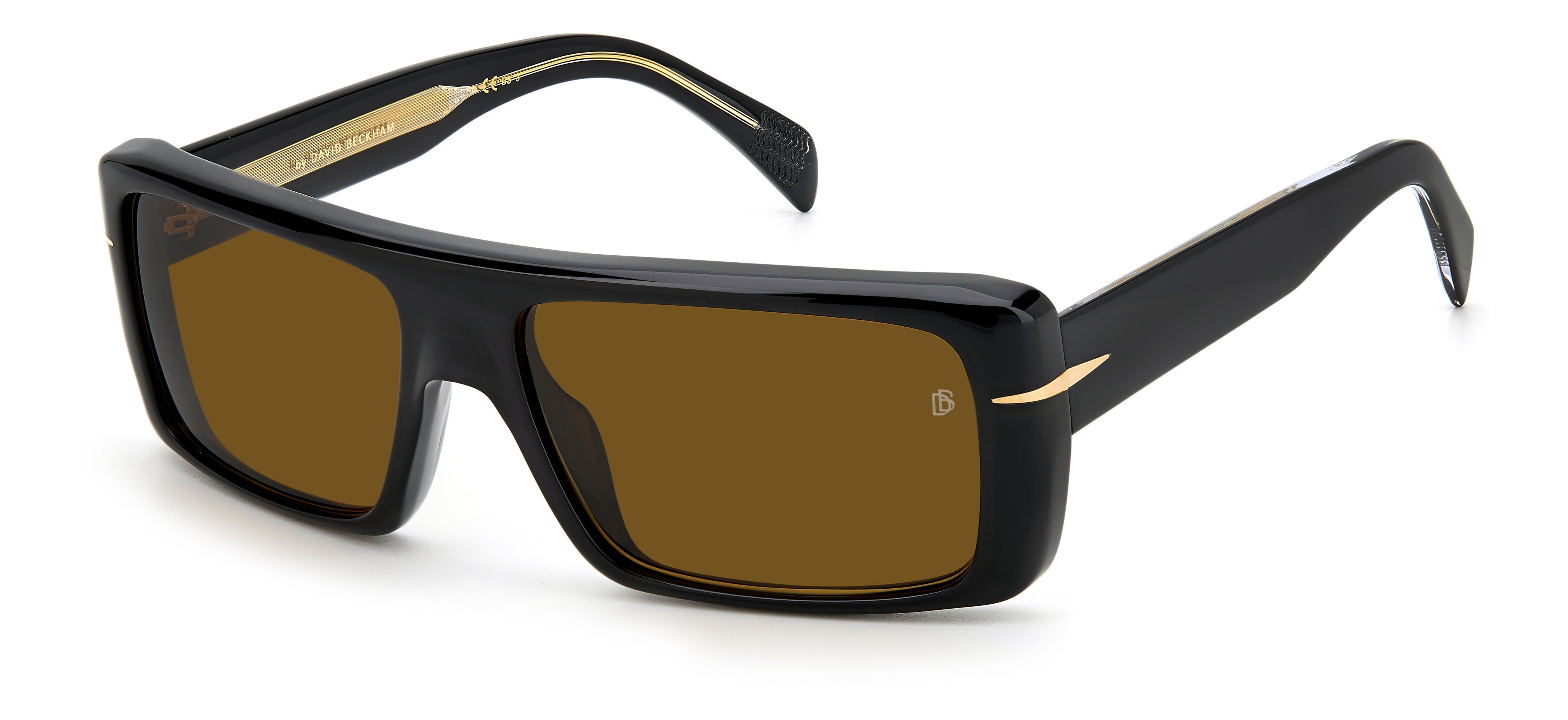 David Beckham DB 7063/S 807 5816 Polarized Sunglasses for Men - UV Protection, Fashion Aviator Style - Perfect for Driving, Beach & Outdoor Activities