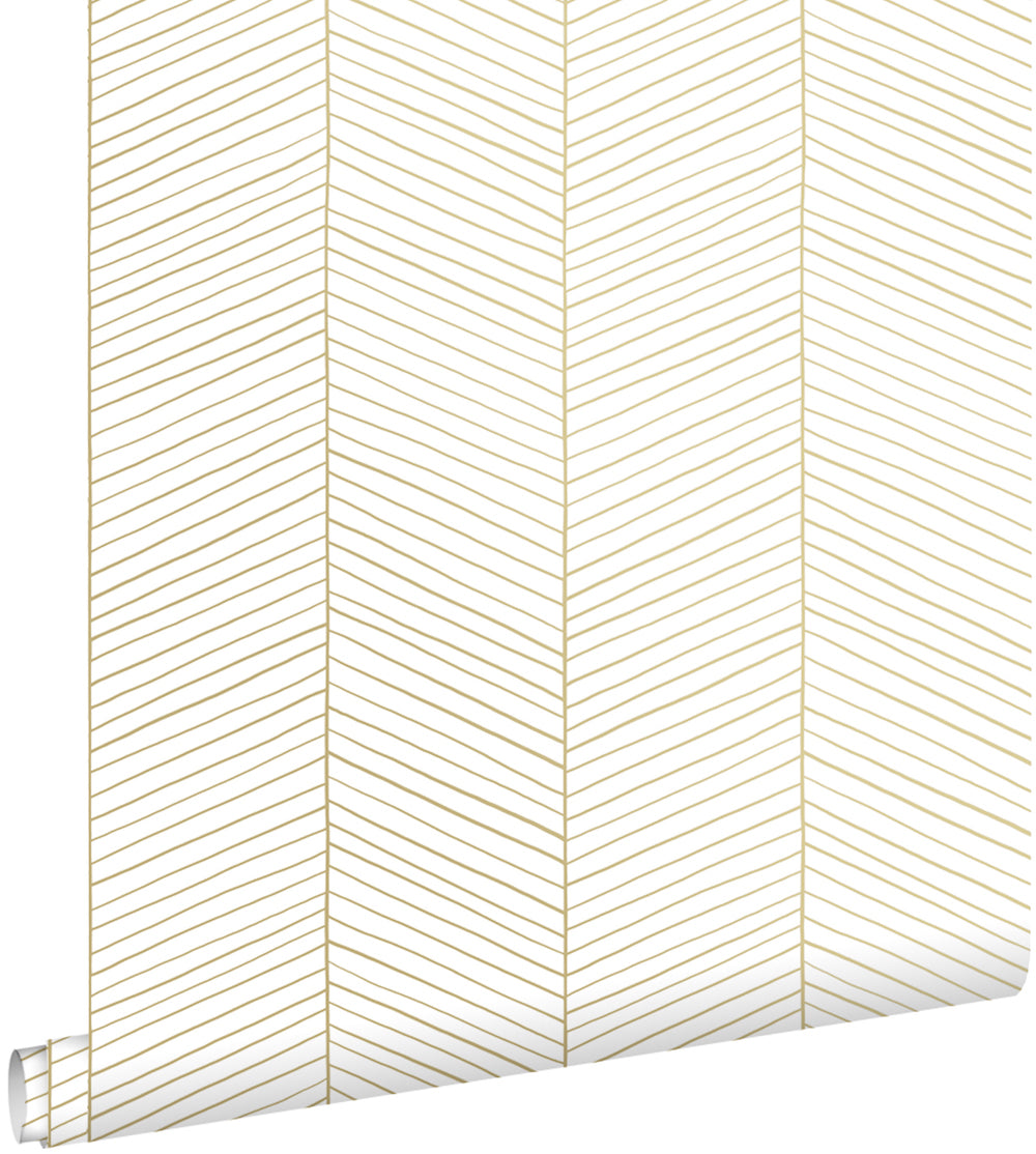 Art of Deco Fine Herringbone Pattern - Elegant Home Decor for Living Room, Bedroom & Office | Stylish Wall Art & Interior Design Accent