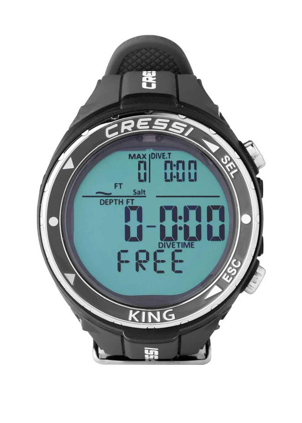 Cressi King Freedive Computer - Advanced Dive Watch for Spearfishing & Scuba Diving | Perfect for Underwater Exploration & Deep Sea Adventures