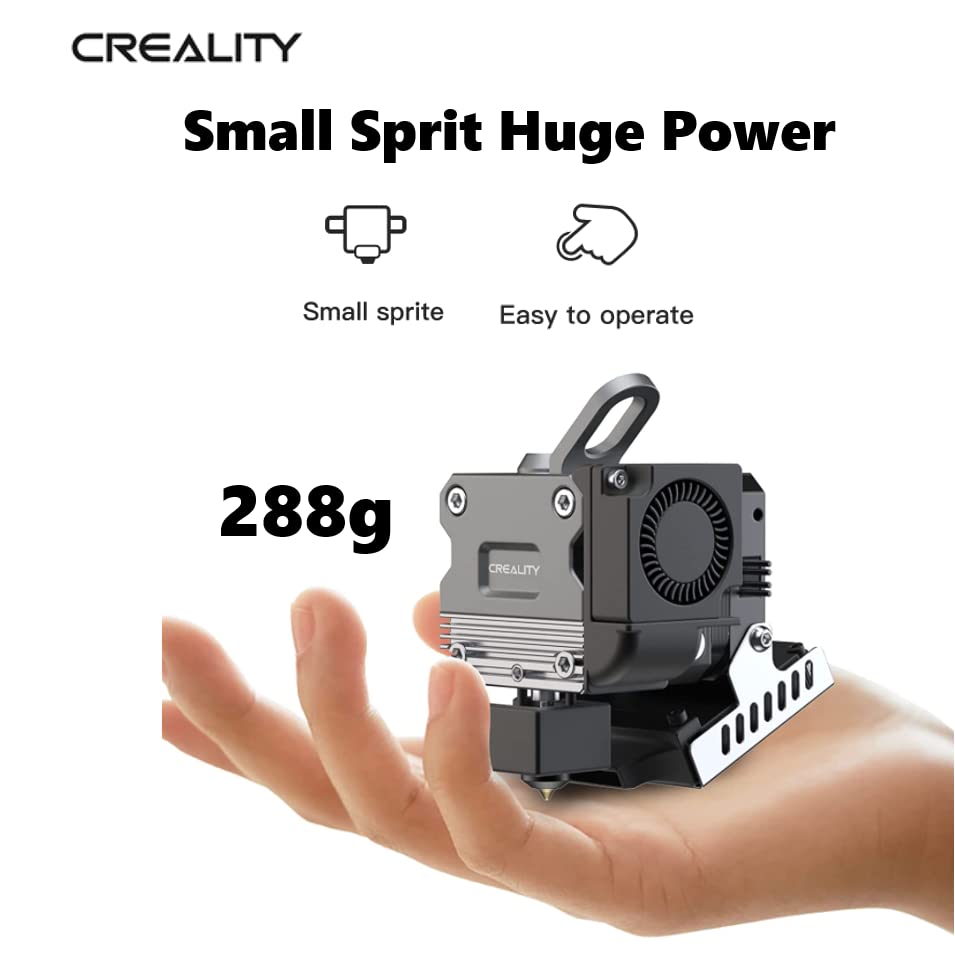 Creality Sprite Extruder Pro Upgrade Kit - Direct Drive Extruder for Ender 3, Ender 3 V2, Ender 3 Pro & Ender 3 Max 3D Printers | High Precision Printing for PLA, ABS, PETG Filaments | Perfect for Home DIY Projects & Professional 3D Printing