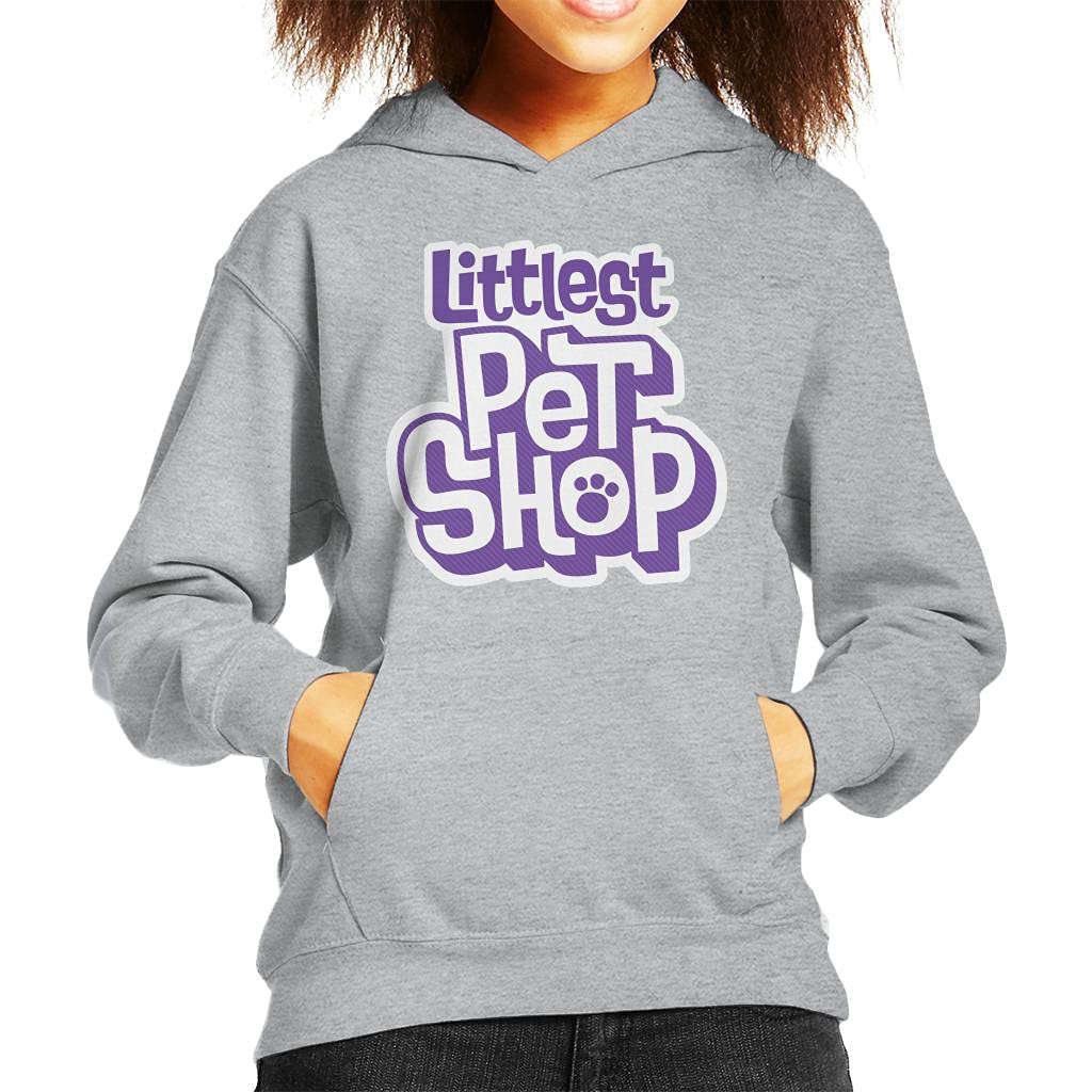 Littlest Pet Shop Classic Logo Kids Hooded Sweatshirt | Cute Animal-Themed Pullover for Girls & Boys | Perfect for School, Playdates & Casual Outings