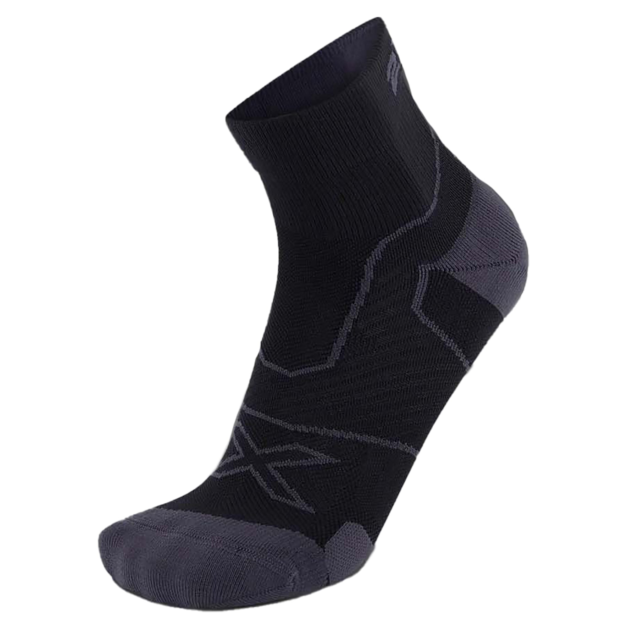 VECTR Cushion 1/4 Crew Socks for Men & Women - Breathable Athletic Socks for Running, Hiking & Everyday Comfort