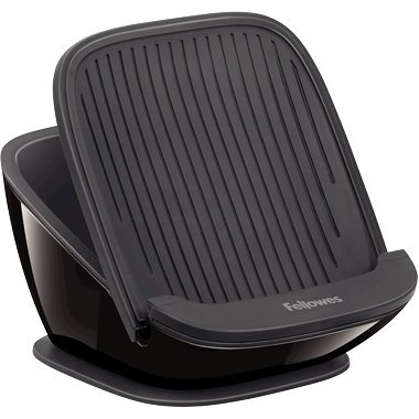 Fellowes I-Spire Series Tablet Stand with Suction - Adjustable Holder for iPad, Samsung Tablets - Perfect for Home, Office & Travel (Black, Model 9473501)