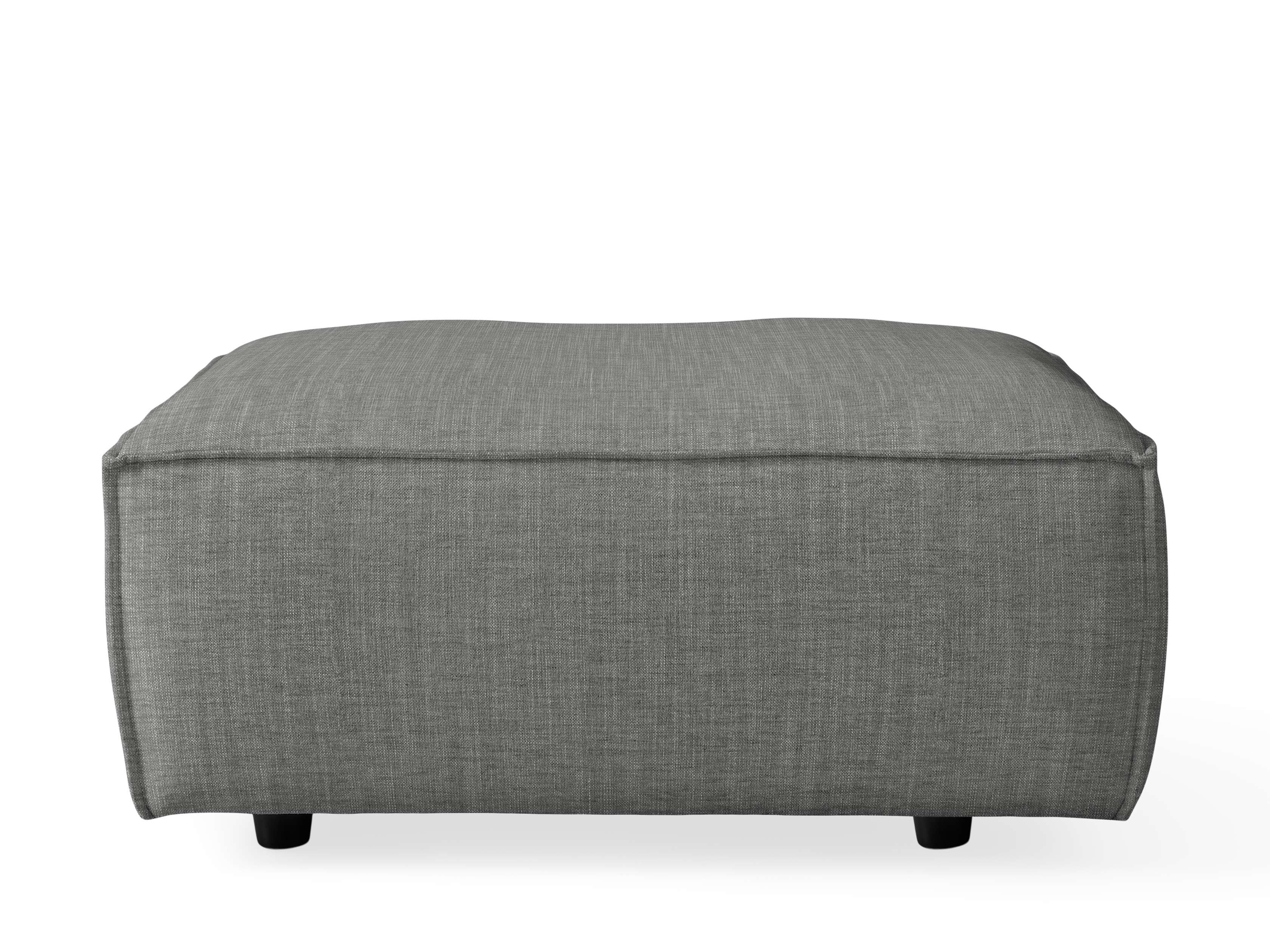 Nomad Stone Coburn Ottoman - Modern Tufted Storage Bench for Living Room, Bedroom & Entryway - Perfect for Extra Seating & Home Organization