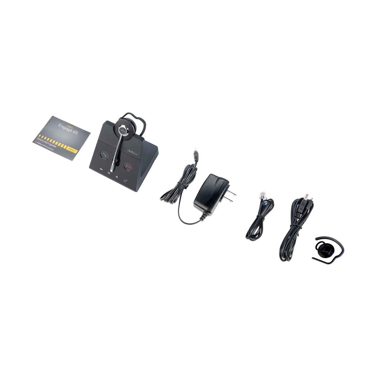 Jabra Engage 65 Convertible DECT Professional Wireless Headset with Noise Cancellation - Premium Office Headset for Business Calls, Remote Work & Customer Service Teams