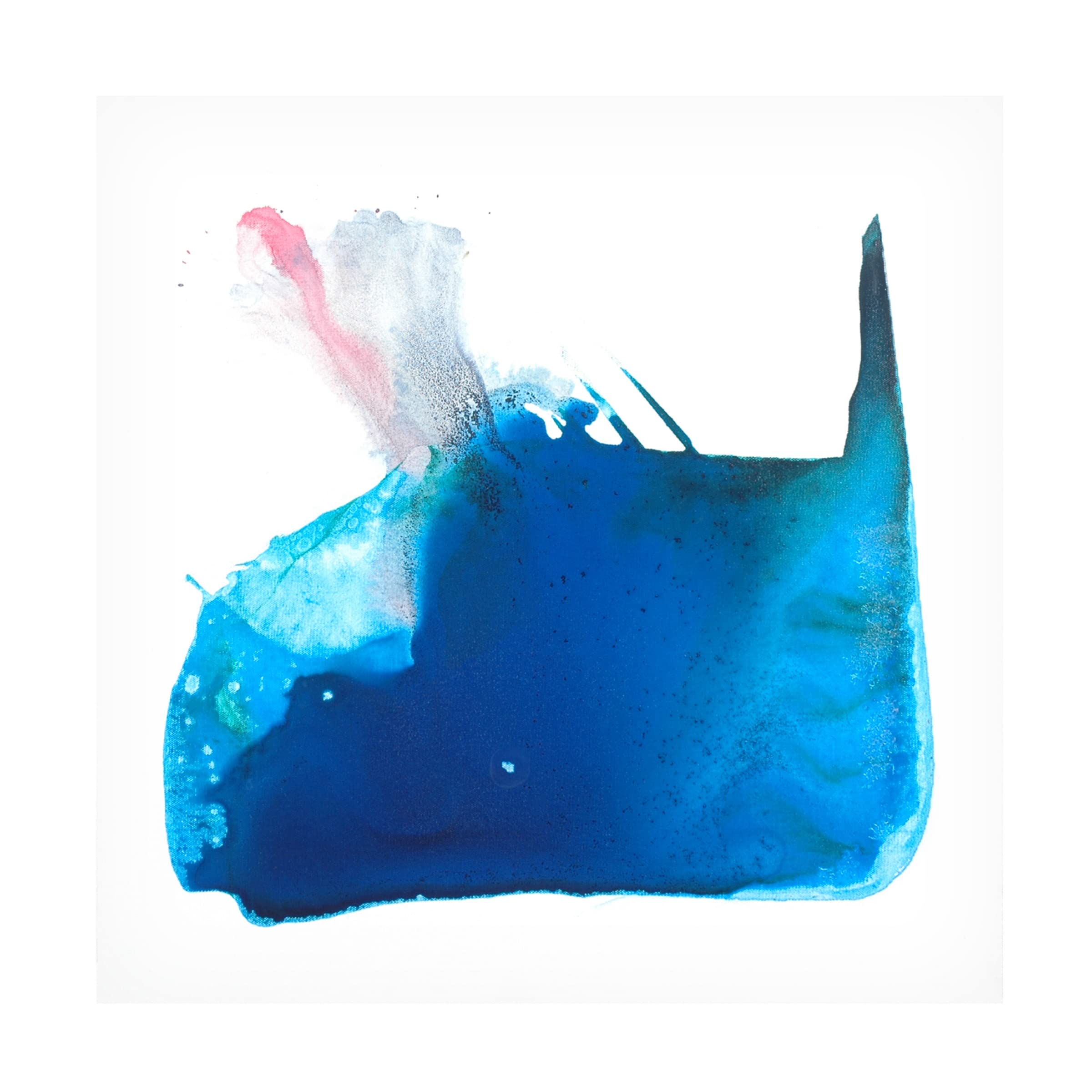 Valerie Russell 'Blowhole' Canvas Wall Art Print - Ocean Wave Seascape Painting for Beach House Decor, Living Room & Bedroom Wall Decor