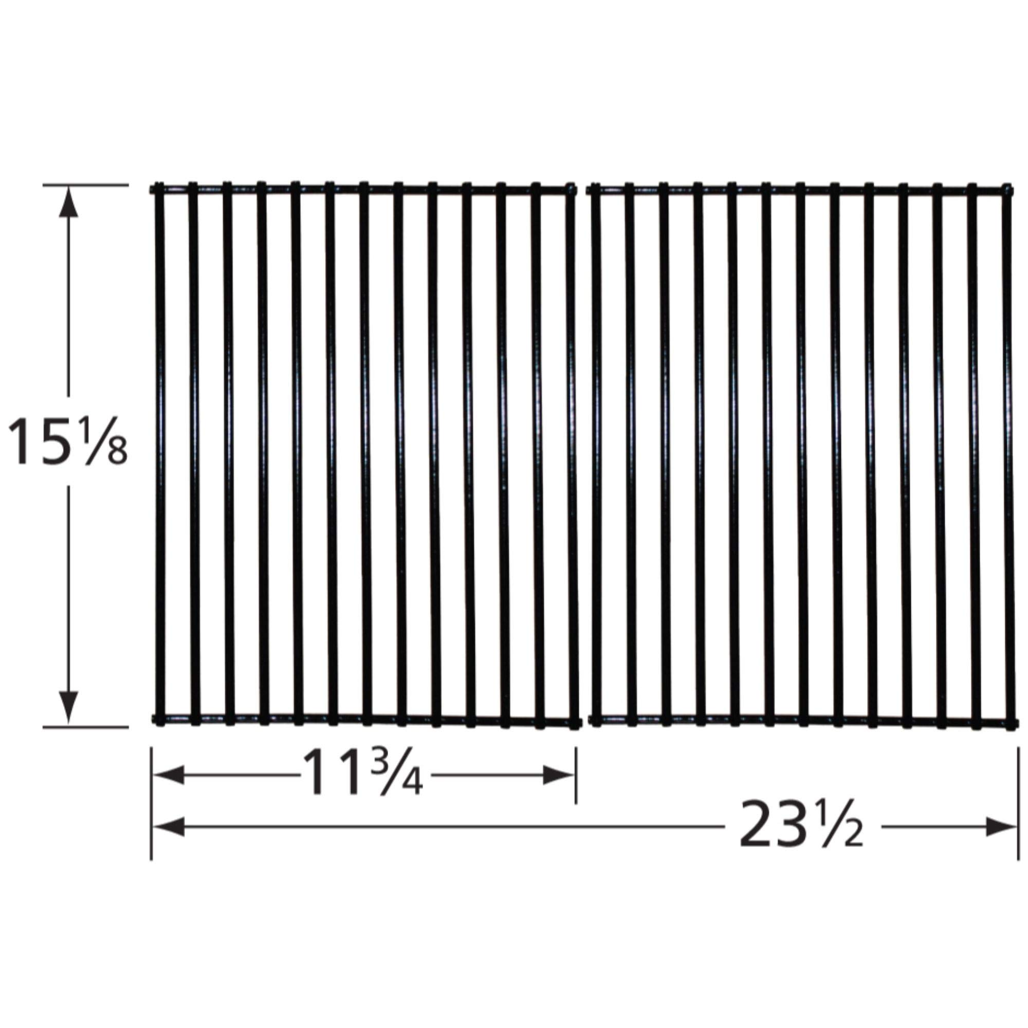 Premium 2-Piece Stainless Steel Cooking Grid for Steelman 23.5