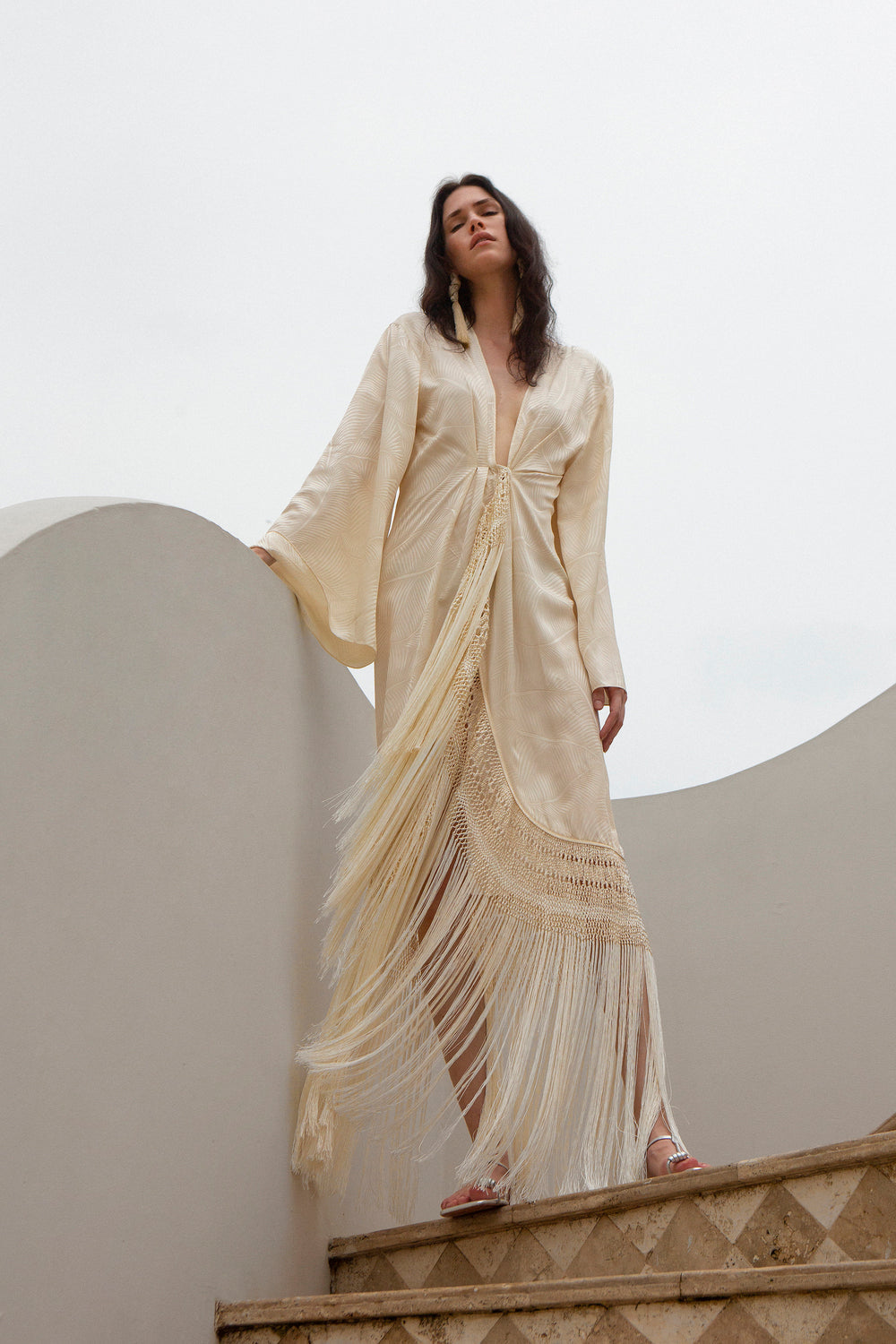 Luxury Silk Kimono Robe for Women - Elegant Floral Print Loungewear - Perfect for Spa, Yoga & Relaxation at Home