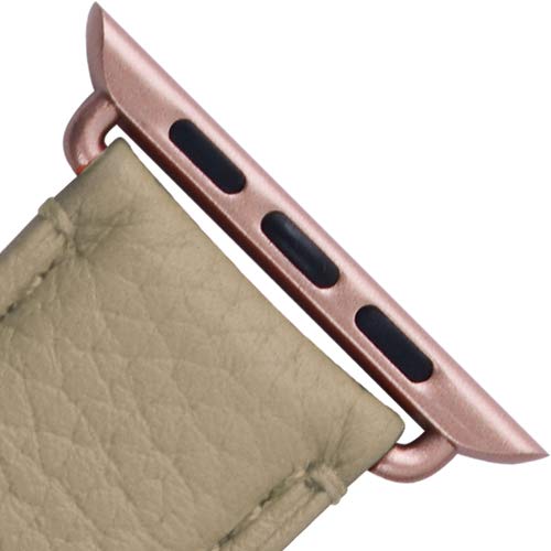 Khaki + Rose Gold Clasp